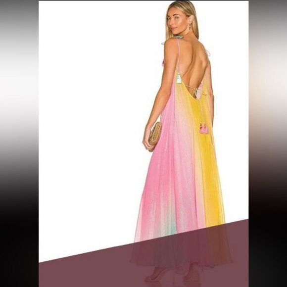 New Rococo Sands Zale Maxi Dress Large Revolve - Picture 5 of 14